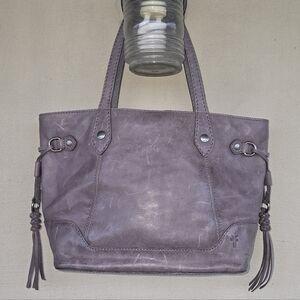 Frye | Amethyst Melissa Leather Carryall Tote Shoulder Handbag